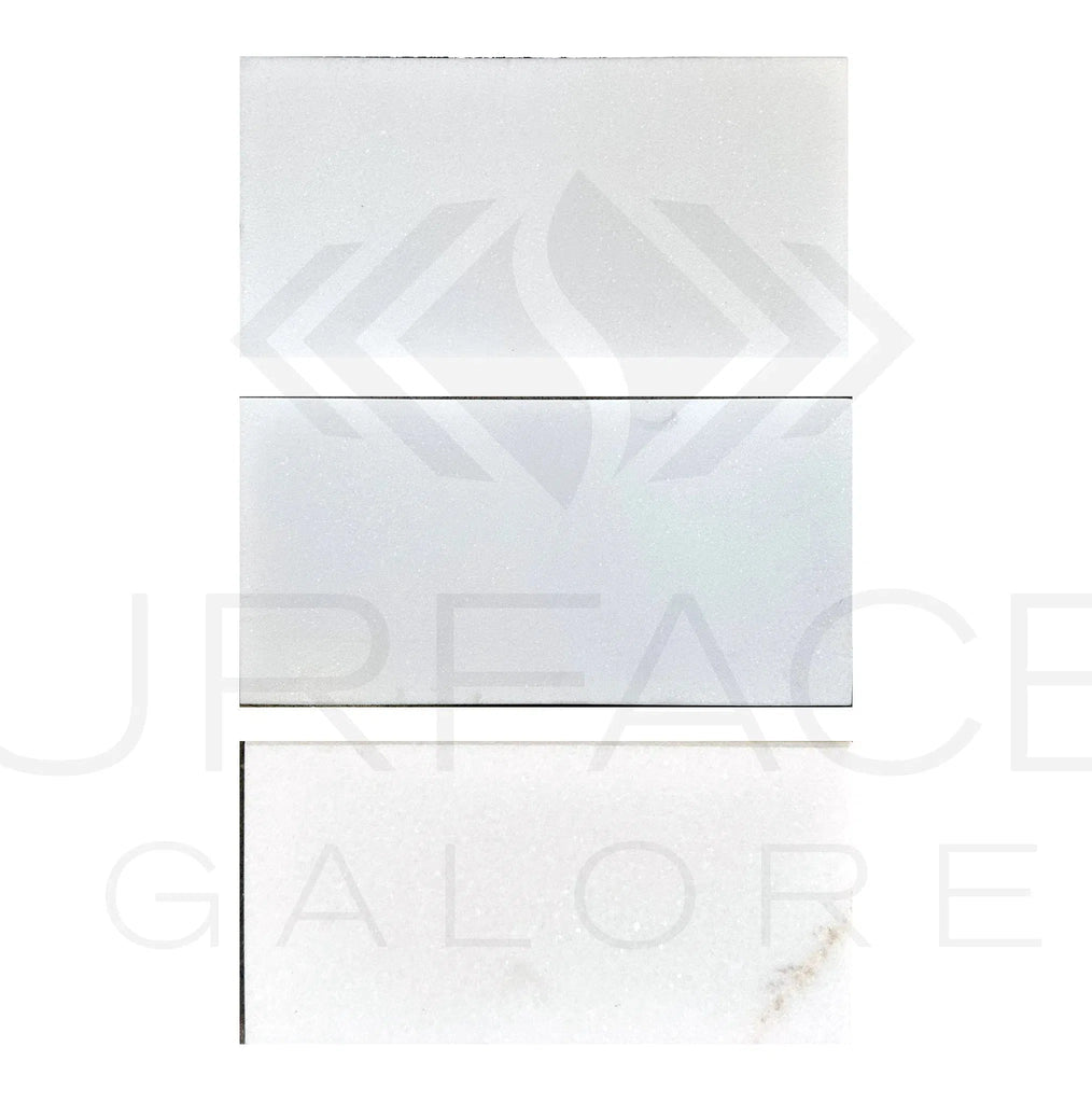 Thassos (Greek)White Marble (Snow White) Standart Quality 6X12 Honed Tile 130 Sq.Ft. $10.38/Sq.Ft.