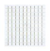 Thassos White 1X1 Mosaic Marble Polished-Honed