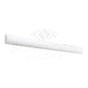 Thassos White 1X12 Quarter-Round Trim Marble Polished-Honed