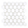 Thassos White 2" Hexagon Mosaic Marble Polished-Honed