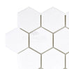 Thassos White 2" Hexagon Mosaic Marble Polished-Honed