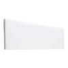 Thassos White 4X12 (Long-Side, Single-Edge Bullnosed) Marble Polished-Honed