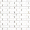 Thassos White 5/8X1 1/4 Mini-Brick Mosaic Marble Polished-Honed