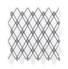 Thassos White Lattice (Thassos White + Mink Green) Mosaic Marble Polished-Honed