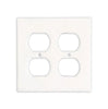 Thassos White Marble Double DUPLEX Switch Wall Plate/Cover Plate/Switch Plate