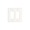 Thassos White Marble Double ROCKER Switch Wall Plate/Cover Plate/Switch Plate