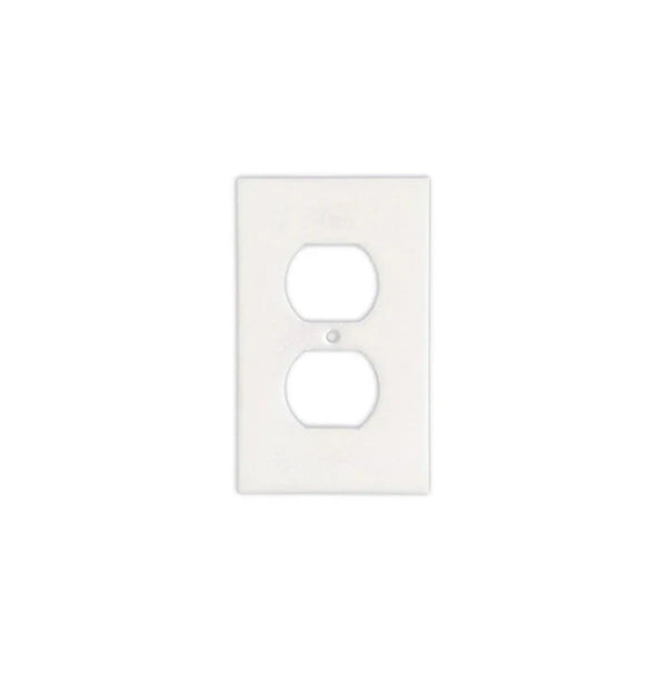 Thassos White Marble Single DUPLEX Plate Switch Wall Plate/Cover Plate/Switch Plate