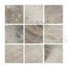 Tundra Gray 12X12 Marble Tumbled - SurfacesGalore