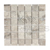 Tundra Gray 1X1 Marble Mosaic Tumbled