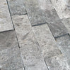 Tundra Gray 2X4 Marble Mosaic Split - Faced - SurfacesGalore