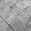 Tundra Gray 2X4 Marble Mosaic Split - Faced - SurfacesGalore