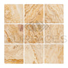 Valencia Travertine 12X12 Filled and Honed - SurfacesGalore