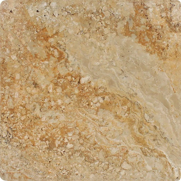 Valencia Travertine 12X12 Tumbled - SurfacesGalore