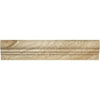 Valencia Travertine 2 1/2X12 OG - 2 (Double - step Chair Rail Trim) Liner Honed - SurfacesGalore