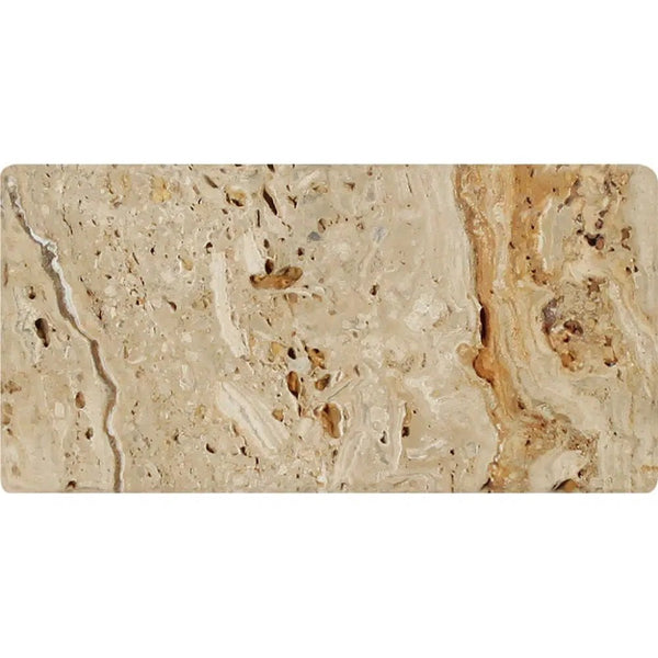 Valencia Travertine 3X6 Tumbled - SurfacesGalore