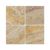 Valencia Travertine 6X6 Tumbled - SurfacesGalore