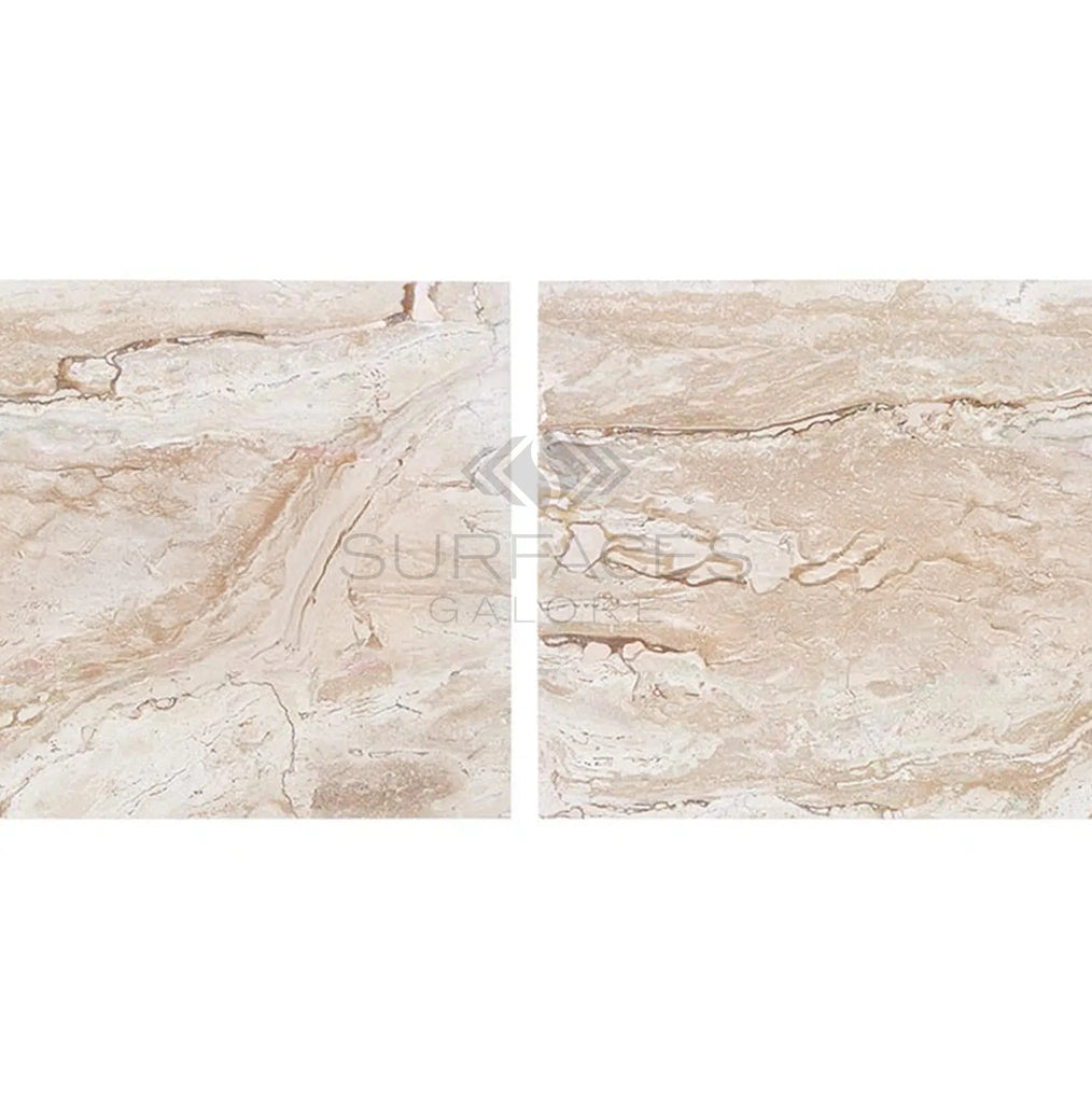 Valerenga Premium Travertine 12X24 Filled and Honed - SurfacesGalore