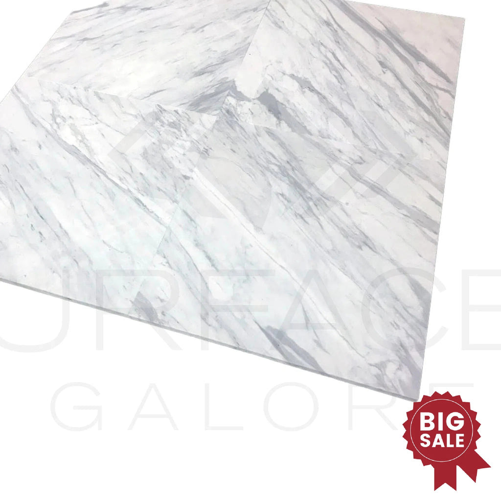 Volakas Marble (Greek) 24X24 3/4 Thickness Polished Tile 180 Sq.Ft. - Discounted, Marble/Travertine Clearance Sale - SurfacesGalore