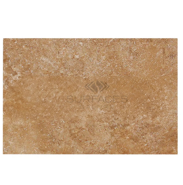 Walnut Travertine 16X24 (3 cm Thickness) Paver Tumbled - SurfacesGalore