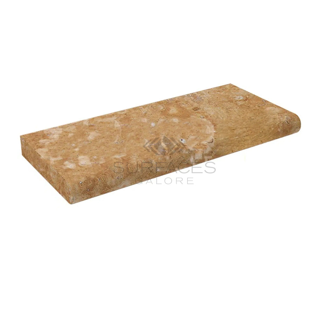 Walnut Travertine 16X24 Pool - Coping (3 or 5 cm Thickness) Tumbled - SurfacesGalore3 cm (1.18 inches)