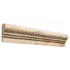 Walnut Travertine 2 1/2X12 OG - 2 (Double - Step Chair Rail Trim) Liner - SurfacesGalore