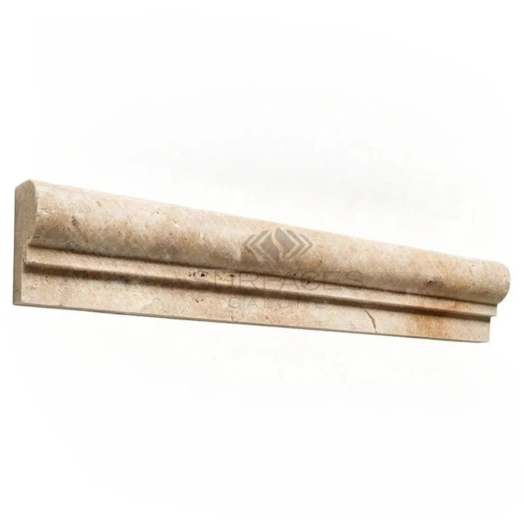 Walnut Travertine 2X12 OG-1 (Single-Step Chair Rail Trim) Liner