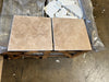 Walnut Travertine 2X2 Mosaic Tile Tumbled