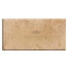 Walnut Travertine 3X6 Deep-Beveled and Honed