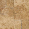 Walnut Travertine 4 pcs Versailles Pattern/French Pattern Set