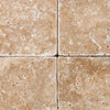 Walnut Travertine 6X6 Tumbled