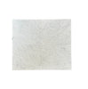 White Marble (Meram Blanc) Double ROCKER Switch Wall Plate