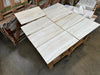 White Onyx (Bianco-Vanilla) 3/4X12 Bullnose Liner Marble Polished