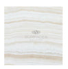 White Onyx (Bianco-Vanilla) Vein-Cut 18X18 Marble Polished