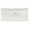 White Onyx (Bianco-Vanilla) Vein-Cut 3X6 Marble Polished