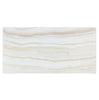 White Onyx (Bianco-Vanilla) Vein-Cut 3X6 Marble Polished