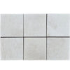 White Pearl/Botticino Beige Marble12X12 Tumbled