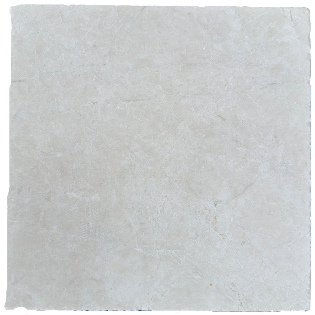 White Pearl/Botticino Beige Marble12X12 Tumbled