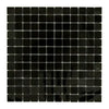 Black mosaic tile sheet of Absolute Black 1X1 Granite Mosaic Polished product