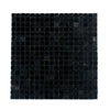 Black square mosaic tile sheet for Absolute Black 5/8X5/8 Granite Mosaic Polished