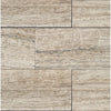 Alabastrino Rustic White Vein-Cut Travertine 12X24 Filled Polished Wall Tiles