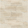 Beige travertine tile pattern in Alabastrino Rustic White Vein-Cut Travertine 12X24