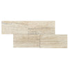 Beige Travertine stone tiles from Alabastrino Rustic White Vein-Cut collection