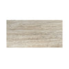 Beige Travertine Tile Alabastrino Rustic White Vein-Cut Polished Honed 12X24