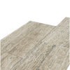 Beige and gray patterned floor tiles of Alabastrino Rustic White Vein-Cut Travertine