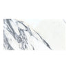 White marble slab featuring gray veining for Arabescato Corchia 12X24 tile