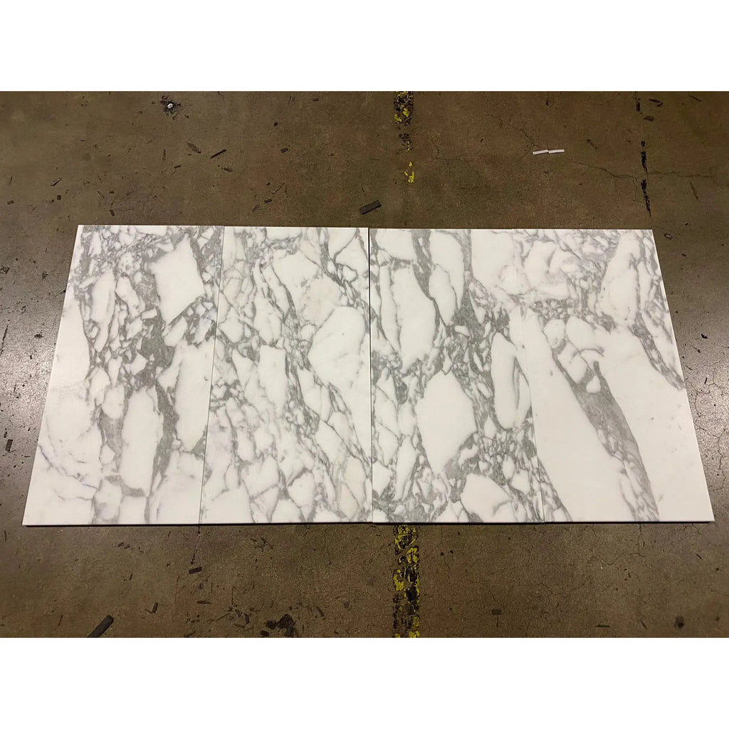 Arabescato Corchia 12X24 Marble Tile Polished or Honed with elegant marble patterns