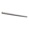 Silver metal rod featured in Atlantic Gray Marble 1/2X12 Pencil Liner Polished or Honed