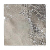 Square Atlantic Gray Marble 6X6 Tumbled tile for elegant interior design applications