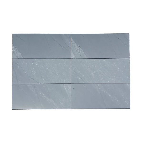 Gray rectangular Bardiglio Imperiale 12X24 marble tiles, polished or honed finish