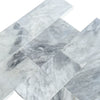 Gray and white Bardiglio Nuvolato Marble tiles polished or honed in 3X6 size